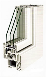 Kunststoff-Fenster System 200